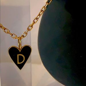 Jennifer Fisher gold and enamel heart charm